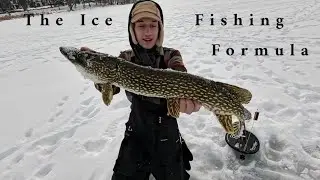 The Ice Fishing Formula (How to get into a rhythm catching fish)