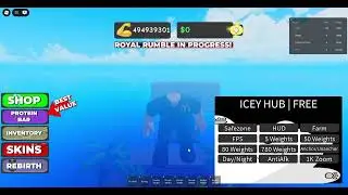 Icey Hub Showcase! Boxing simulator 2 op scripts!