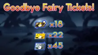Goodbye Fairy Tickets! (Fairy Ticket Banner) | Kingdom Hearts Union X (Cross)