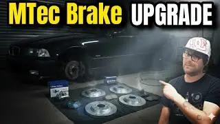 BMW E36 Gets A Brake Overhaul MTEC| Drilled & Grooved Performance Discs