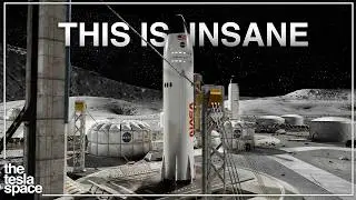 Elon Musk Reveals SpaceX Moon Base Alpha