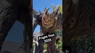 Six Flags Fright Fest Transformation Has Begun! Vlog tomorrow. #halloween #sanantonio #spooky
