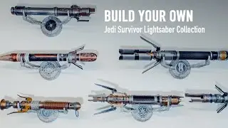 3D print CUSTOM Lightsabers - Jedi Survivor Collection