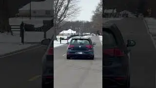 mk7 gti stock exhaust, stock downpipe, stage 1 eqt tune quarter throttle