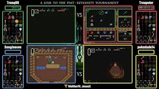 TRANQ89 vs Troupster, Songleaves vs pokedude14. ALTTPR Keysanity Tournament 2018