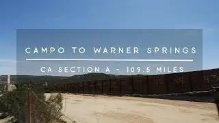 PCT 2018 - California Section A - Campo to Warner Springs