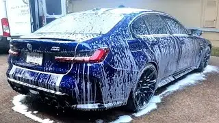FIRST WASH - BMW M3 COMPETITION 50 JAHRE - XDRIVE       #bmw #m3 #m3competition #50jahrebmwm #g80