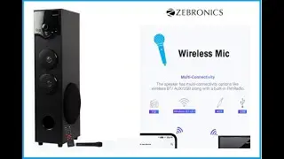 Zebronics Speaker Bluetooth tower