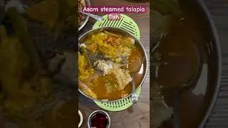 Dinner with asam steamed fish by julie and yen