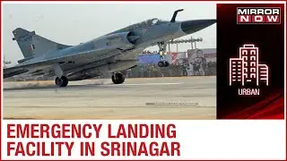 Airforce constructs emergency landing strip for fighter jets in Srinagar