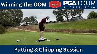 Becoming The Best Golfer in Australia EP.3 | Putting & Chipping Session