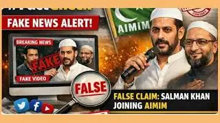 Joining MIM. Fake video of Salman Khan l INDDIV l trending l youtube l Asaduddin l 