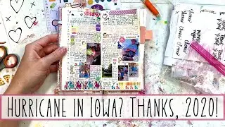 2020 Spring Start Hobonichi Weeks Creative Memory Keeping and Journaling | What is a Derecho!?