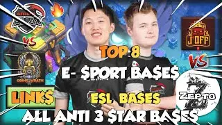 New Top 8 TH14 War Bases + Links of ATN.aTTaX vs Odins Wrath & J'OFF vs Zepto || Clash of Clans