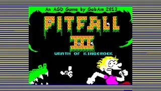 Быстрый обзор игры Pitfall III Wrath of Kingcrock ZX Spectrum