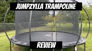 Это лучший уличный батут? (Обзор закрытого уличного батута Jumpzylla для детей)