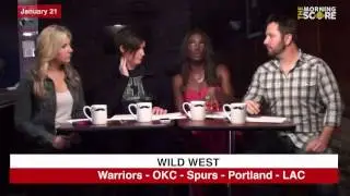 The Morning Score | January 21, 2015 | How will the NBA's Western Conference Pan Out?