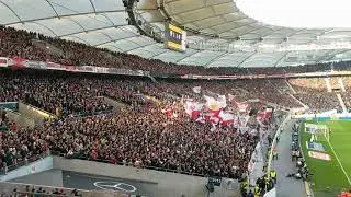 VfB Stuttgart - Schalke 04, 0:2, 27.01.2018. Cannstatter Kurve 12 Minuten Boykott