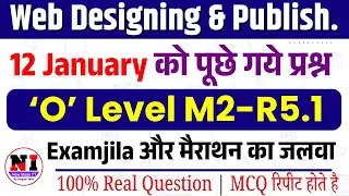 12 January Web Designing Paper Solution | o level Today Paper m2 r5 | Web Designing Paper solution