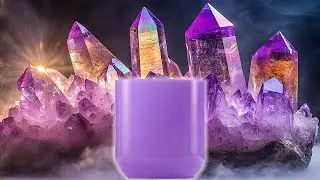 Sacred Singing Bowls: HEART CHAKRA | Lilac Amethyst Crystal Singing Bowl