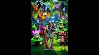 The Leo's musical roar. #goviral #cartoon #animation