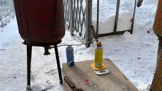 Приточка в баню, испытание и заправка баллонов 31.01.2026г. 