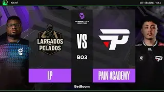 CCT Season 3 - SA #6 | LargadosyPelados x paiN Academy | Fase de grupos | CS2