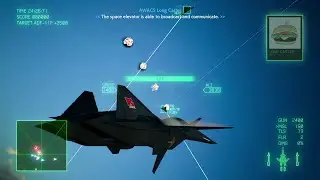 Ace Combat 7 - ADF-01 Superweapon Mod - Overhead Laser Marker Demo 1