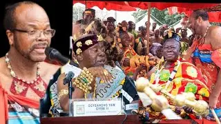 DORMAAHENE LISTEN TO KING MSWATI ADVICE CHIEFS IN GHANA TO NOT ALLOW ANY POLITICIAN TO USE THEM