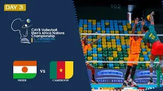 CAMEROON VS NIGER CAVB Volleyball Men's Africa Nations Championship DAY 3  -   | 09.09.2021