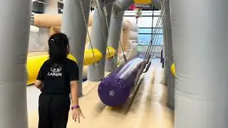 Bermain di Kidzoona #playland #playground #play #kidzoona #mainpasir #trampolin #mainbola #short
