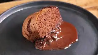 Fondant au chocolat Chiffon cake #fondant #chiffon #chocolate