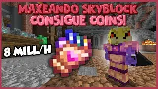 METODO CONSEGUIR COINS! 8mill/h CON GEMSTONE GAUNTLET - MAXEANDO SKYBLOCK - #392 - Hypixel Skyblock