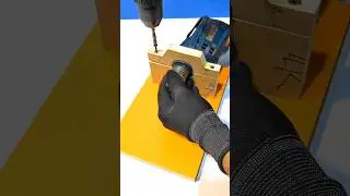 How to sharpen an ax with a drill #shorts