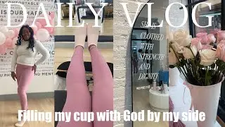 LIVING LIkE A &ldquo; PINK PILATES PRINCESS &ldquo; FOR THE DAY! PETALS  | PRAYER| PILATES 🎀 #dailyvlog 