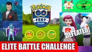 Jessie & James Defeated, Shadow Suicune Rescued | Pok&eacute;mon  GO Fest 2020 Elite Battle Challenge