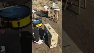 Thomas Pridgen in the West Oakland backyard