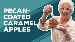 Love & Best Dishes: Pecan-Coated Caramel Apples Recipe | Caramel Apples at Home