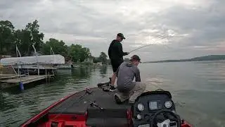 Conesus Lake New York bass fishing 8/2/2024.