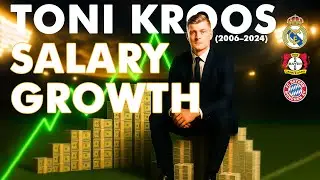 Toni Kroos Salary Evolution 💰  From Bayern to Real Madrid (2006&ndash;2024)