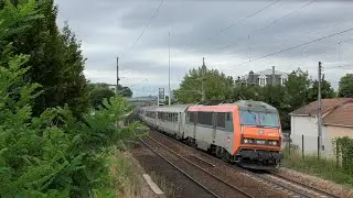 L'adieu des BB26000 et leurs corails à la Normandie