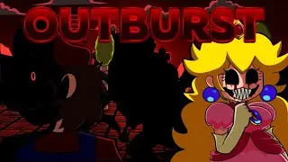 [Fnf cover] Outburst (Horror Mario and Peach Vs MM and DD)