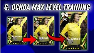 94 rated epic G. Ochoa Max level training in eFootball 2023 - How to train G. Ochoa in pes 2023
