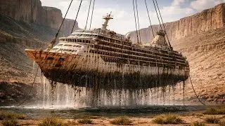 Abandoned Cruise Ship Lifted From Dried Lake &ndash; What They Discovered Inside Shocks Scientists