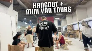 THIS VAN Just About Has My OLD VAN BUILD. Hangout And MINI TOURS