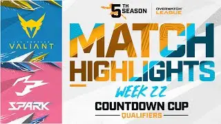 @LAValiant vs @HangzhouSpark | Countdown Cup Qualifiers Highlights | Week 22 Day 3