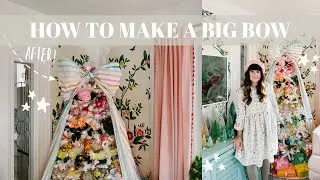 How to Make a Big Bow 🎀 | Love Shack Fancy Inspired