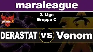 Team Pheenix DERASTAT vs. Venom - 2. Liga - Gruppe C - Starcraft 2