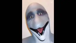 Jonathan galindo vs Dolphin man #creepypasta #fyp #edit 1v1