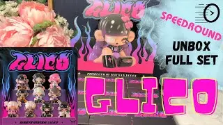 Glico Rebirth Universal High School SPEEDROUND Full Set Unboxing